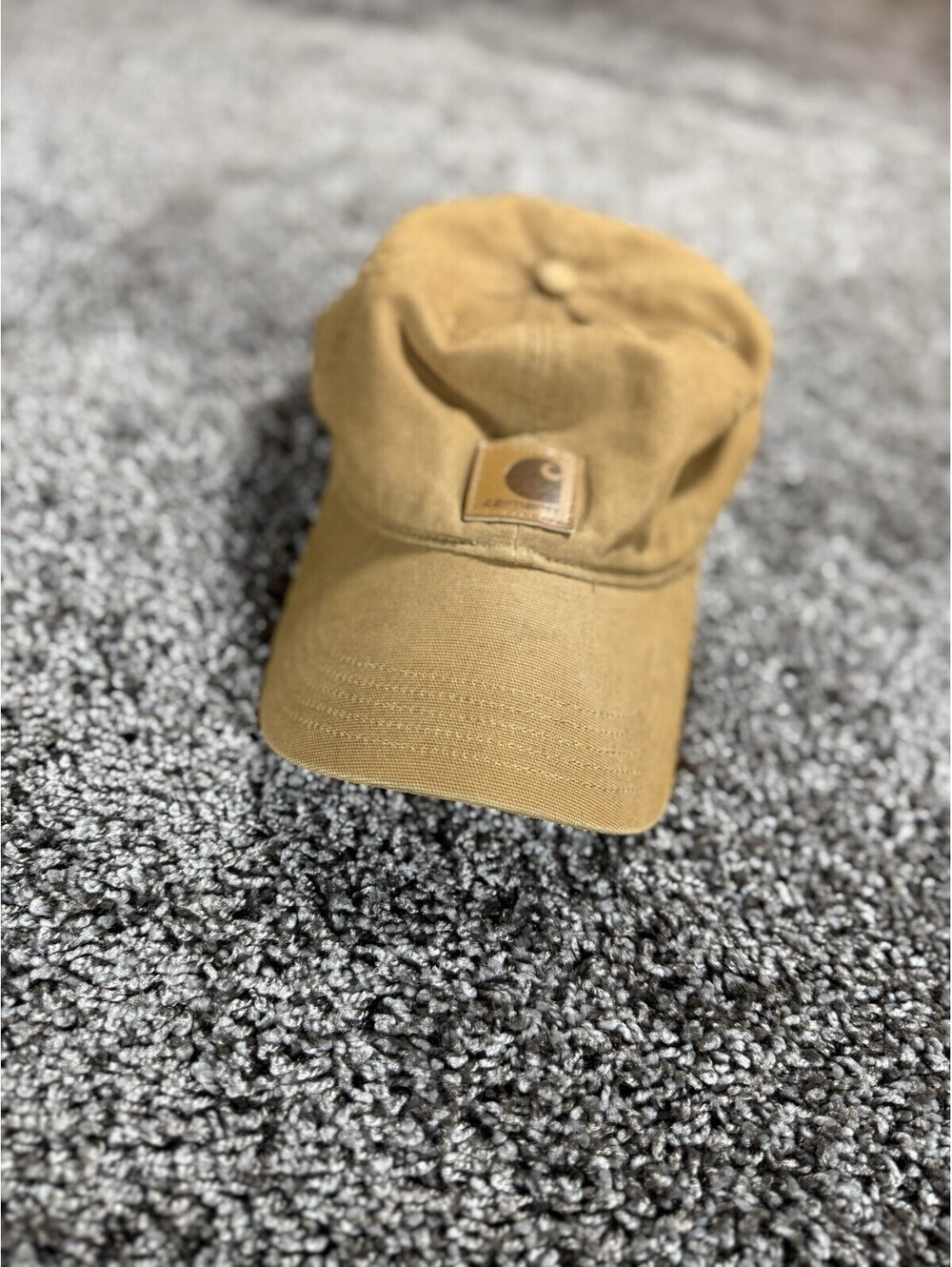 Carhartt Odessa Men's Canvas Cap - Brown, One Size